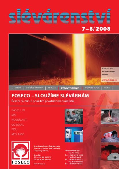 Slévárenství 07 - 08/2008