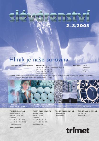 Slévárenství 02 - 03/2005