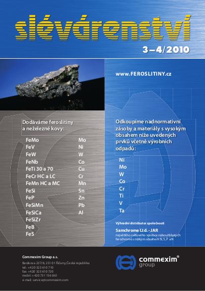 Slévárenství 03 - 04/2010