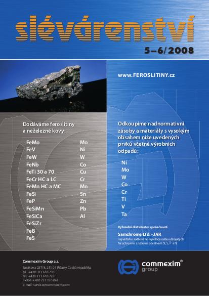 Slévárenství 05 - 06/2008